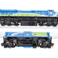 MTH 30-20524-1 GE Demonstrator (#2015) ES44AC Imperial Diesel Freight Boxed Set