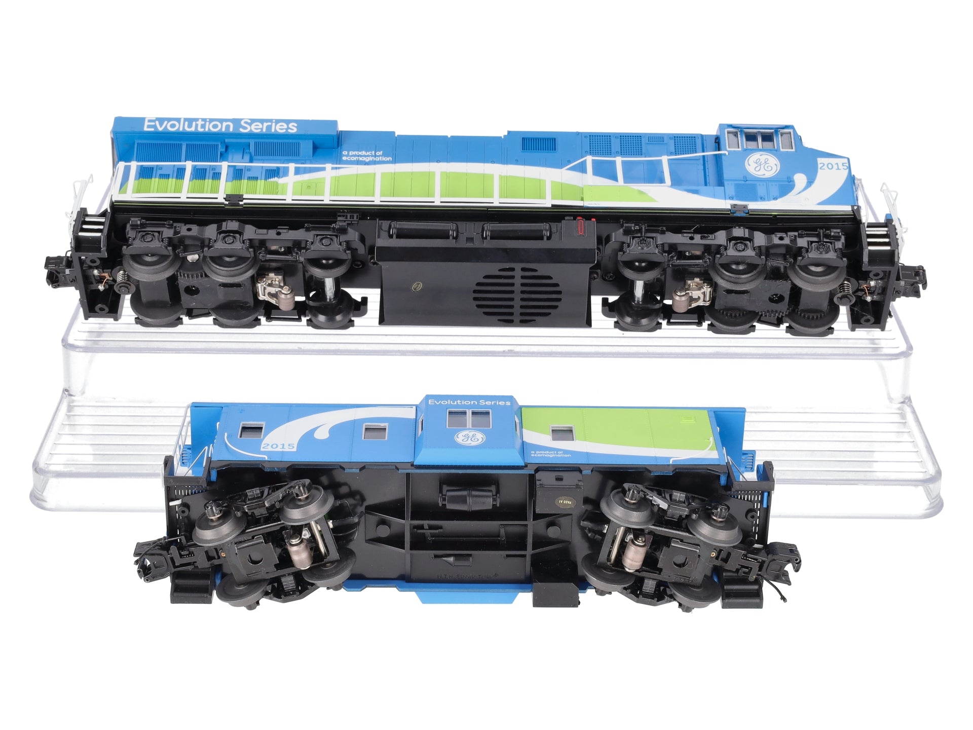 MTH 30-20524-1 GE Demonstrator (#2015) ES44AC Imperial Diesel Freight Boxed Set