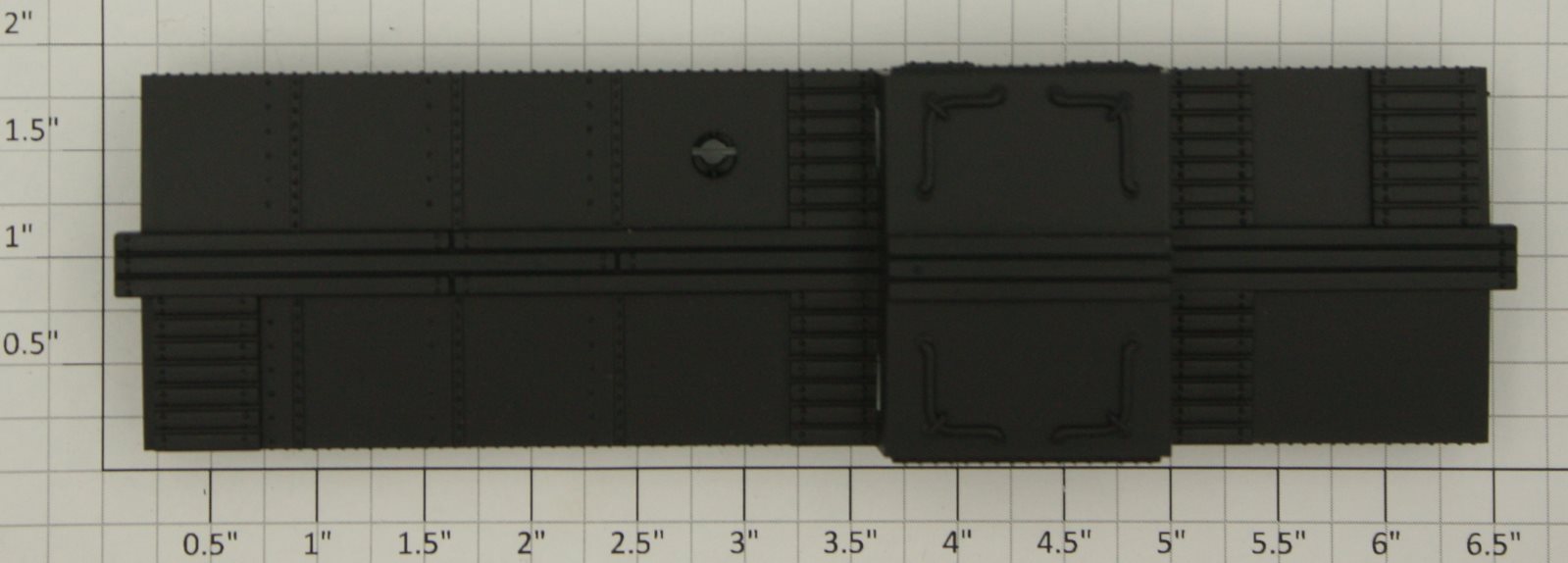 Lionel 6556-15 Black Caboose Roof Shell