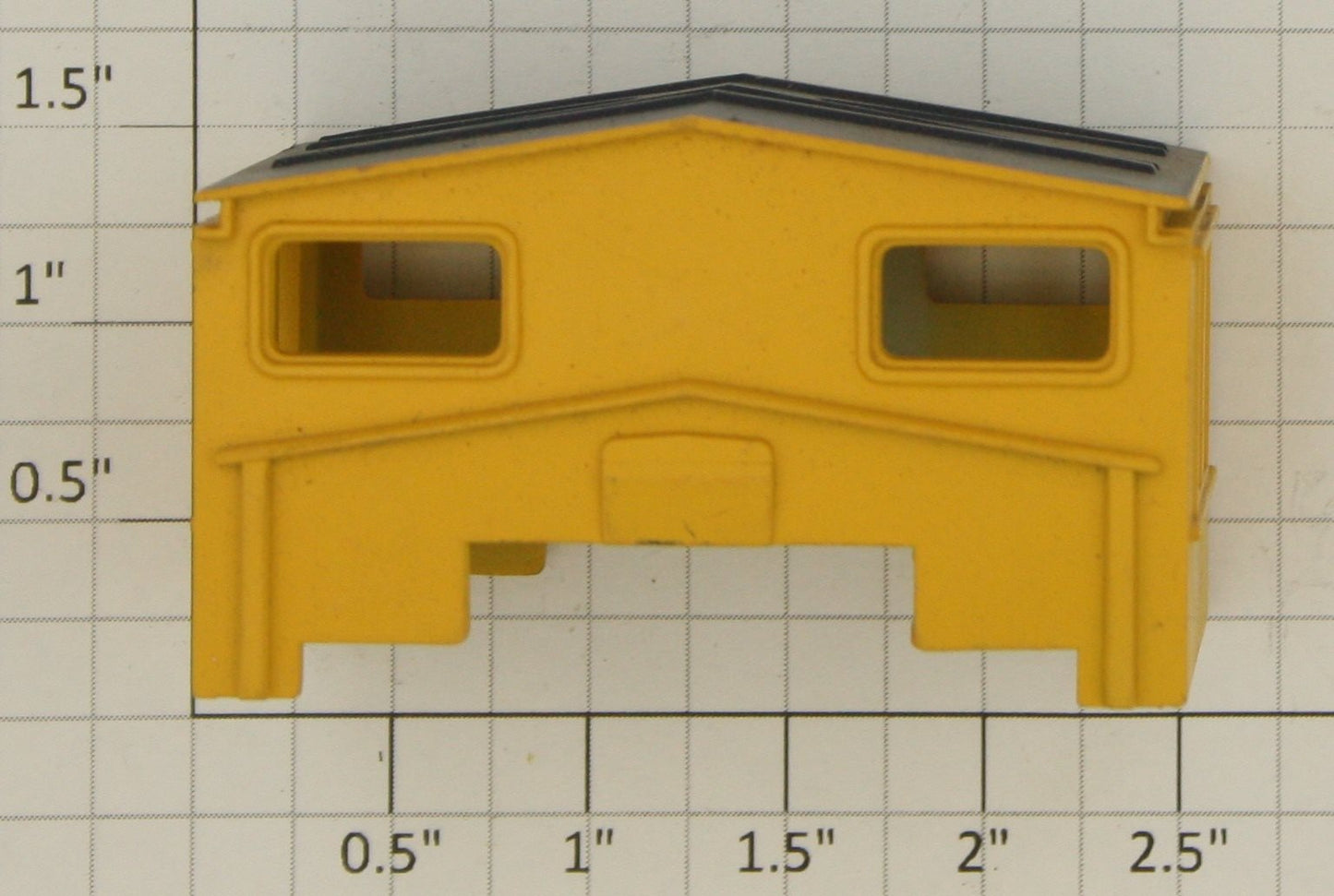 Lionel 19700-17 Yellow / Navy Blue Extended Vision Caboose Cab