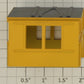 Lionel 19700-17 Yellow / Navy Blue Extended Vision Caboose Cab