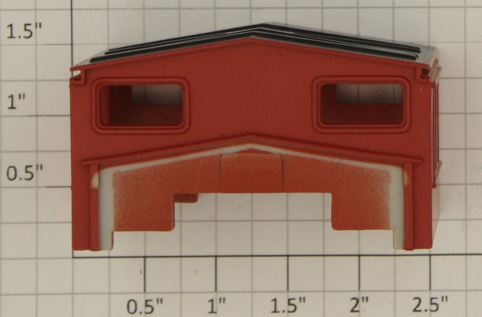 Lionel 19721-2 Gulf, Mobile & Ohio Extended Vision Caboose Red Cupola