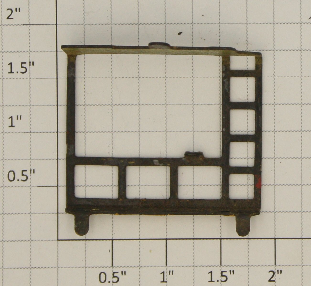 Lionel 2757-20 End Railing without Wheel (2457/2757/2472)
