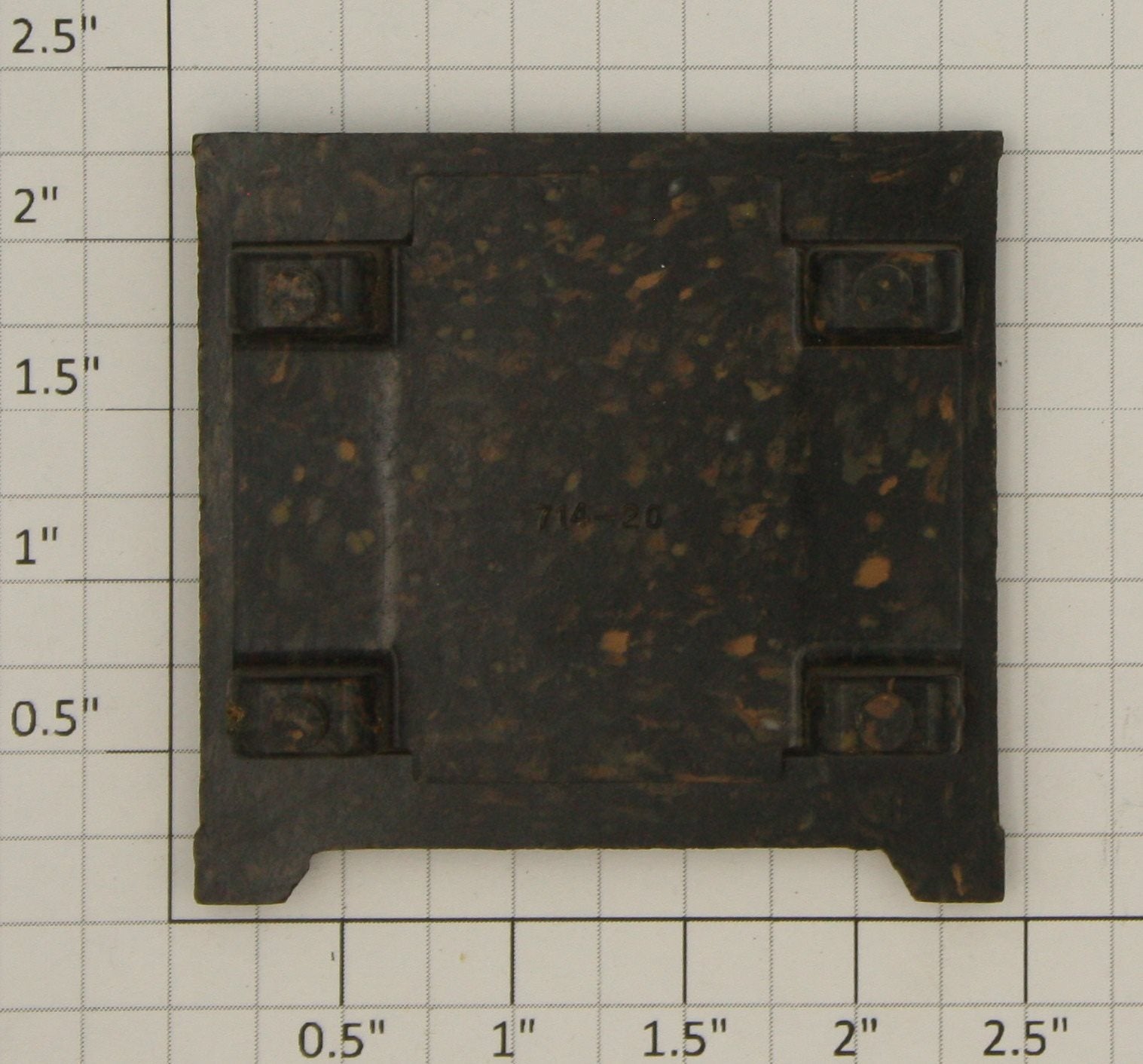 Lionel 714-20 Prewar Black Boxcar End 714 714K 2954