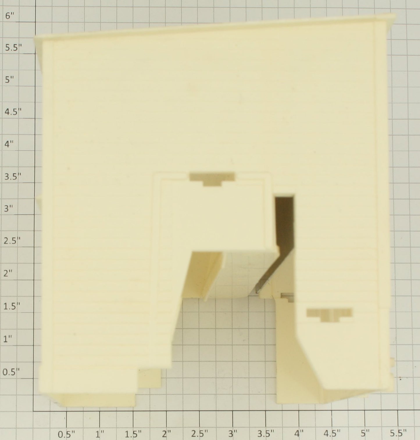 Lionel 464-65 Main Saw Mill Building with Window, Front Door and Rear Door