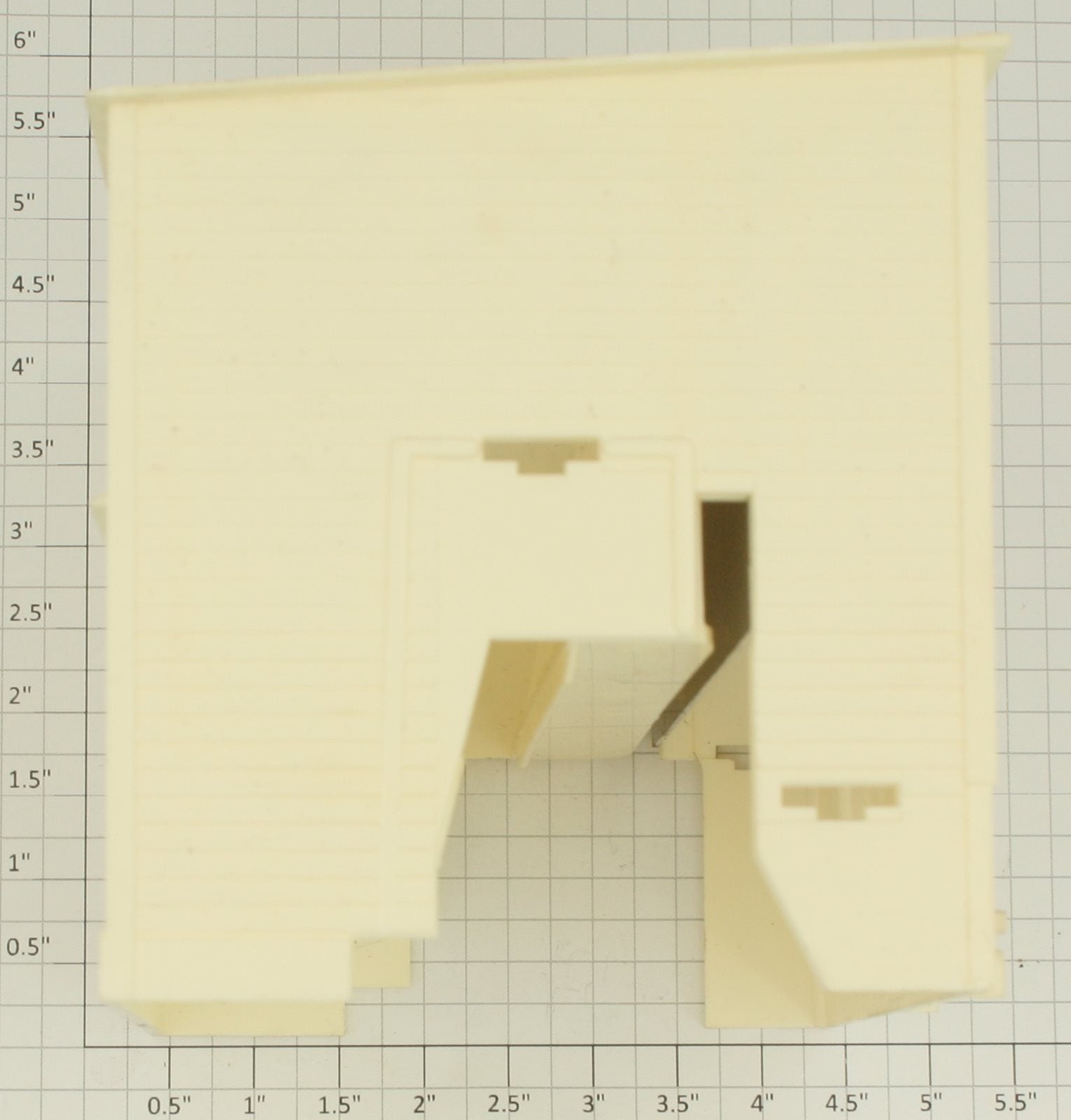 Lionel 464-65 Main Saw Mill Building with Window, Front Door and Rear Door