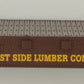 Lionel 26716-1 West Side Lumber Company Brown Flat Car