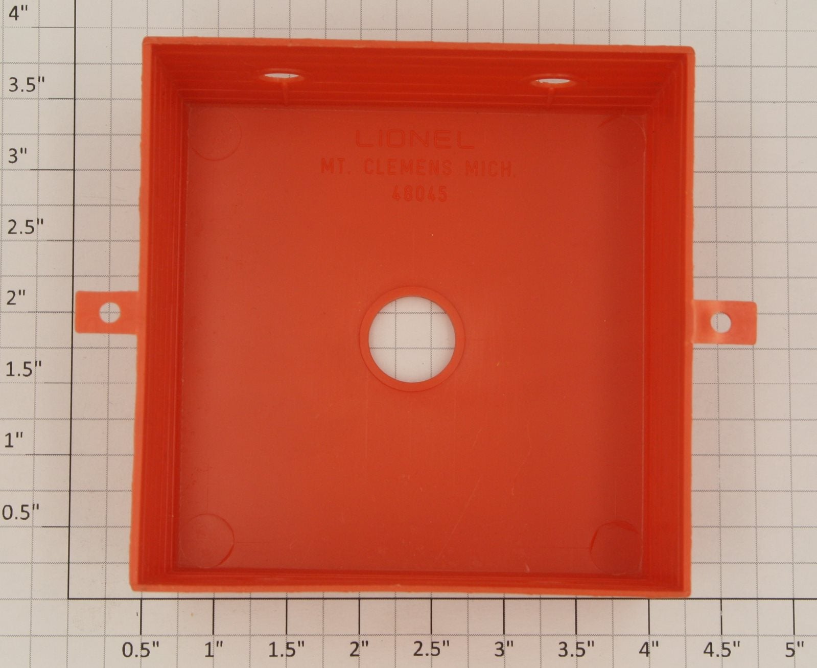 Lionel 6-1760 Orange Crane Base