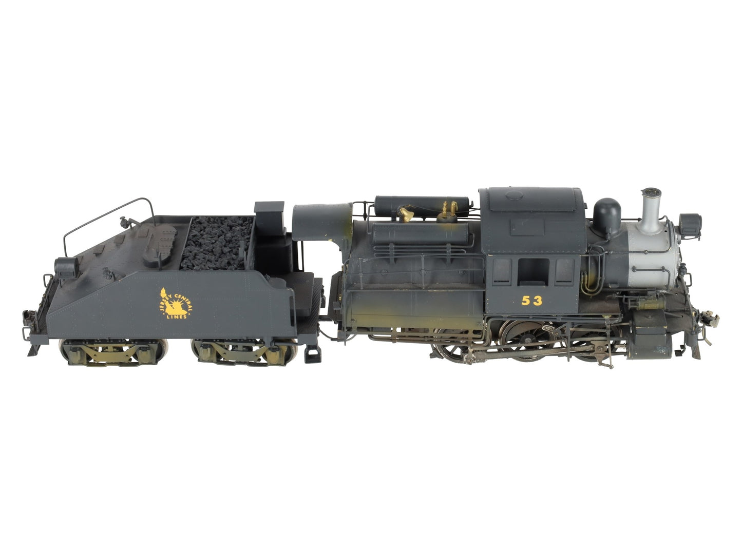 Gem Models ST-508 O Brass Reading B-8a 0-6-0 Camelback Steam Loco&Tender-Custom EX/Box