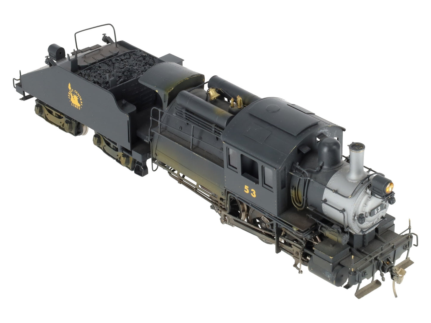 Gem Models ST-508 O Brass Reading B-8a 0-6-0 Camelback Steam Loco&Tender-Custom EX/Box