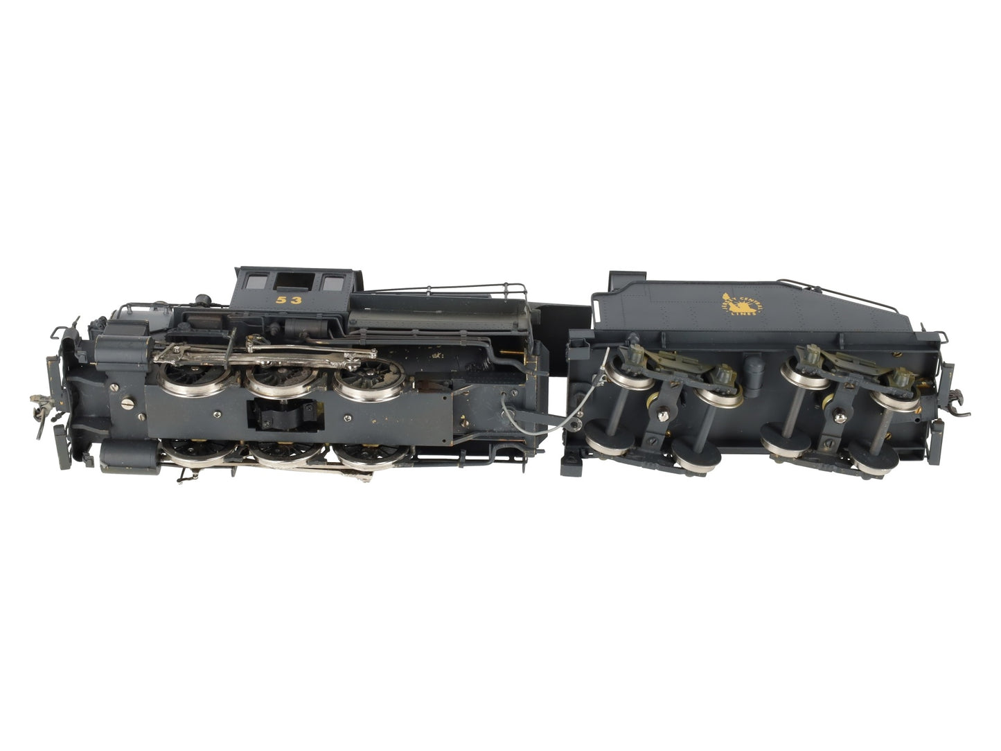 Gem Models ST-508 O Brass Reading B-8a 0-6-0 Camelback Steam Loco&Tender-Custom EX/Box