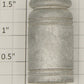 Lionel 500-100 G Scale Wooden Cream/Milk Can Painted Silver