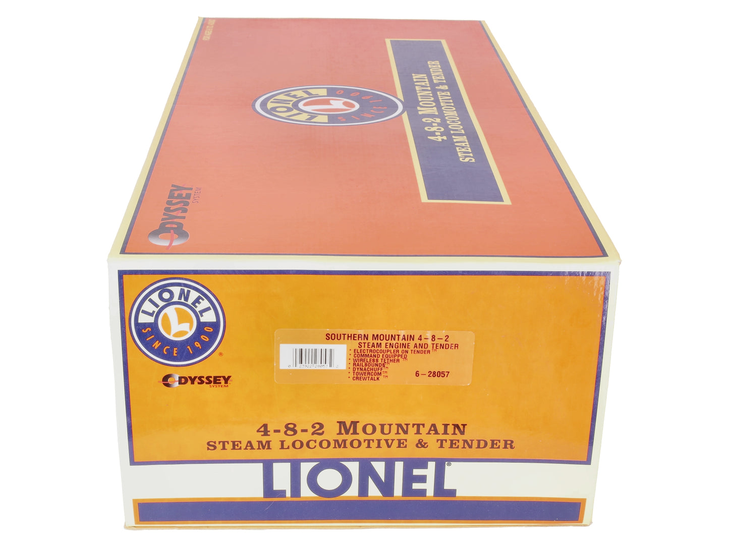 Lionel 6-28057 O Gauge Southern 4-8-2 Mountain Steam Locomotive & Tender #1491 LN/Box