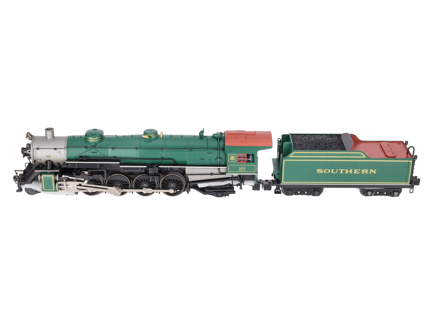 Lionel 6-28057 O Gauge Southern 4-8-2 Mountain Steam Locomotive & Tender #1491 LN/Box
