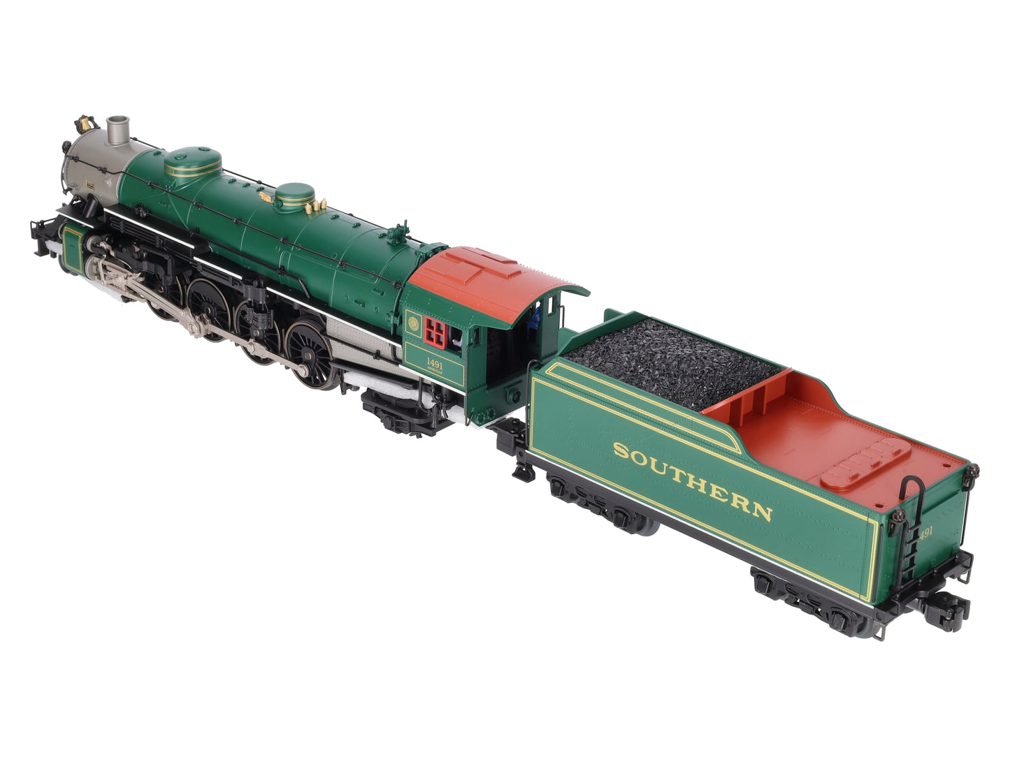 Lionel 6-28057 O Gauge Southern 4-8-2 Mountain Steam Locomotive & Tender #1491 LN/Box