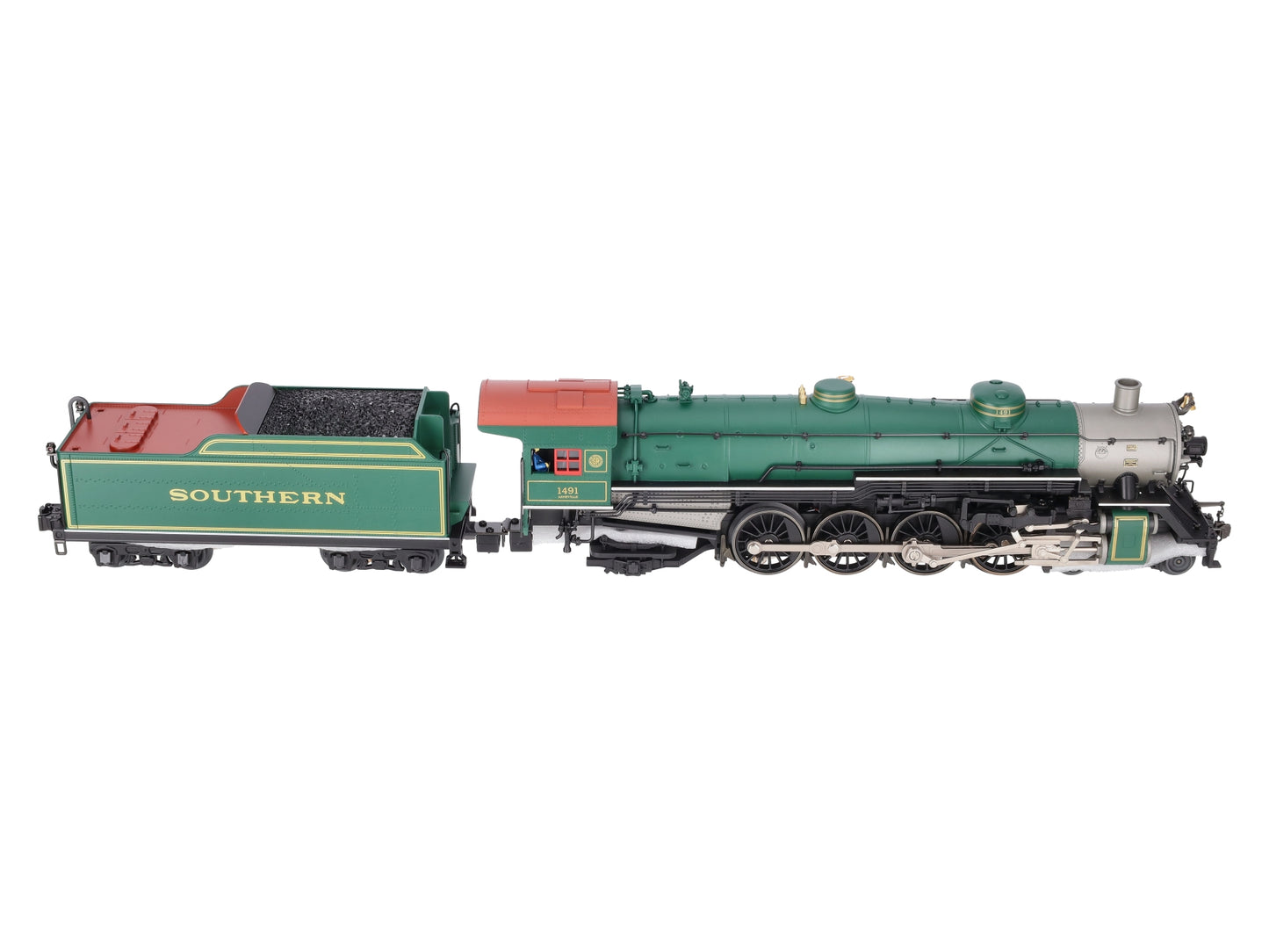 Lionel 6-28057 O Gauge Southern 4-8-2 Mountain Steam Locomotive & Tender #1491 LN/Box