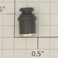 Lionel 3662-61X O Gauge Non-Magnetic Base Dark Gray Plastic Milk Can