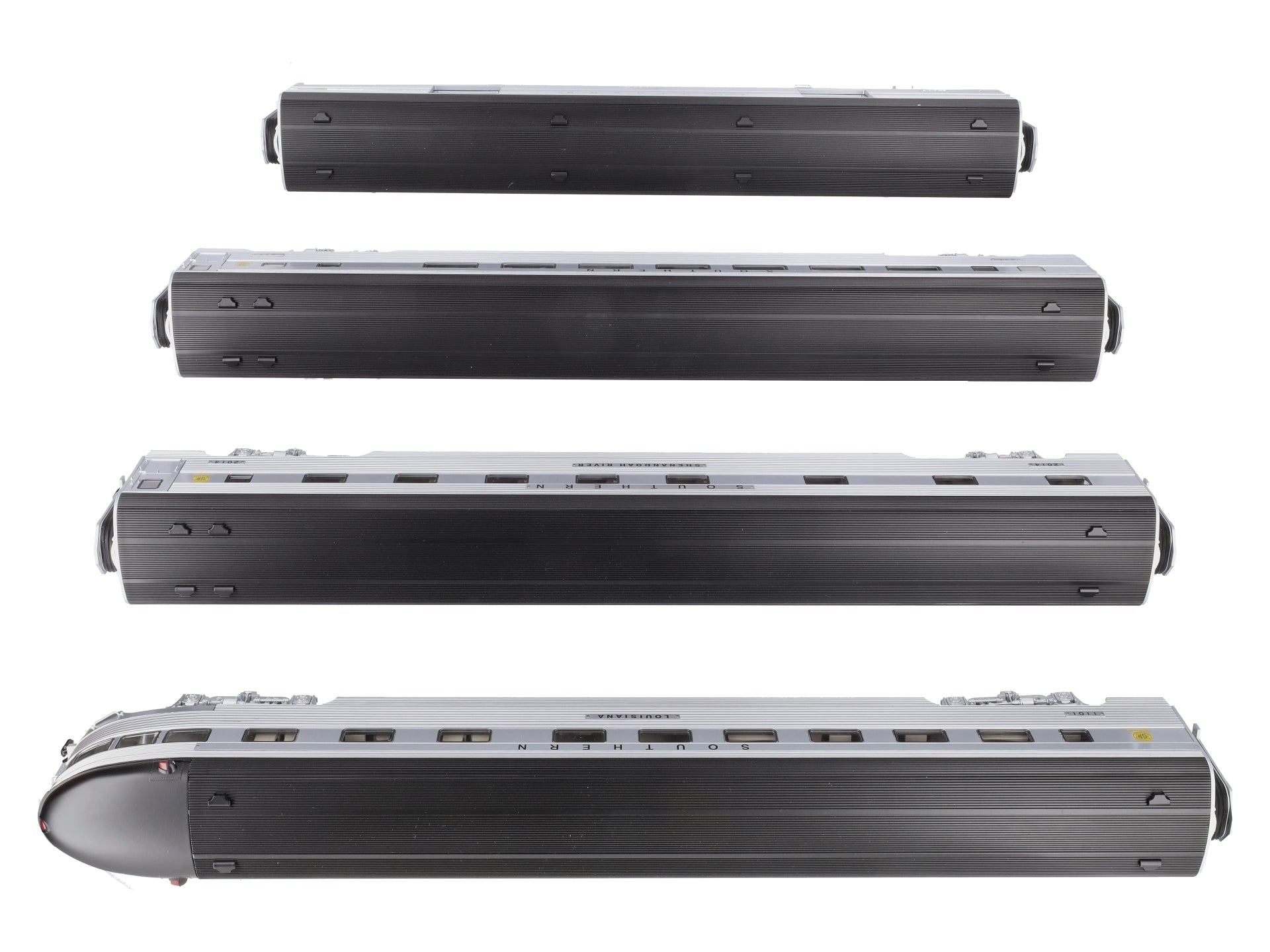 Lionel 6-82558 O Southern Streamlined Passenger Cars (Set of 4)
