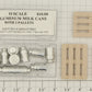 Santana's Miniatures 235 O Gauge Aluminum Milk Cans with Pallets