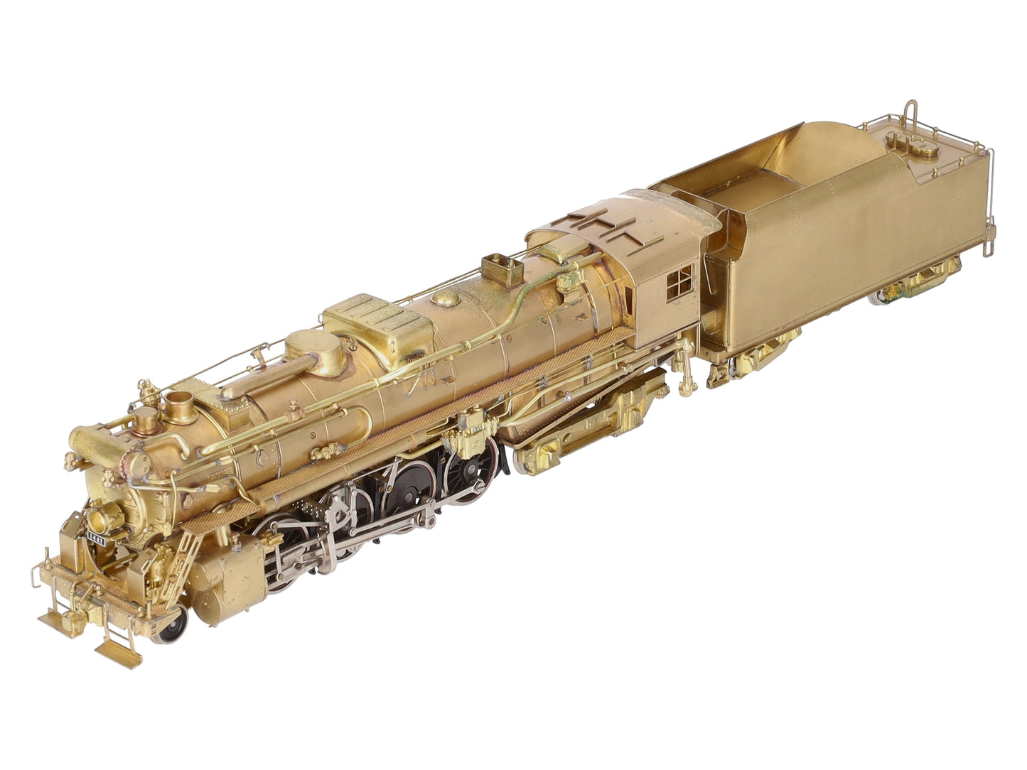 Nickel Plate Products HO BRASS B&A Class A-1b 2-8-4 Steam Loco & Tender EX/Box