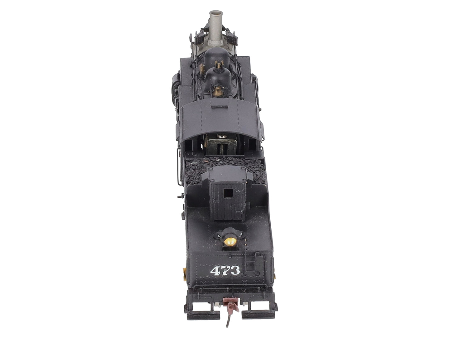 United Models K-28 Brass HOn3 D&RGW 2-8-2 Steam Engine & Tender -Painted EX/Box