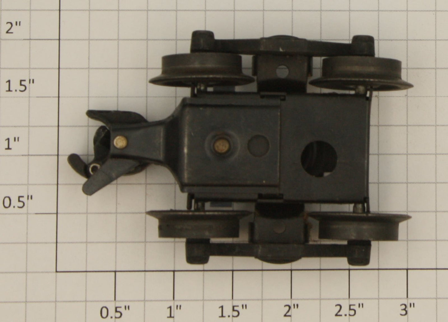 Lionel 479-2 Bar End Freight Car Coupler Truck without Stud with Tab