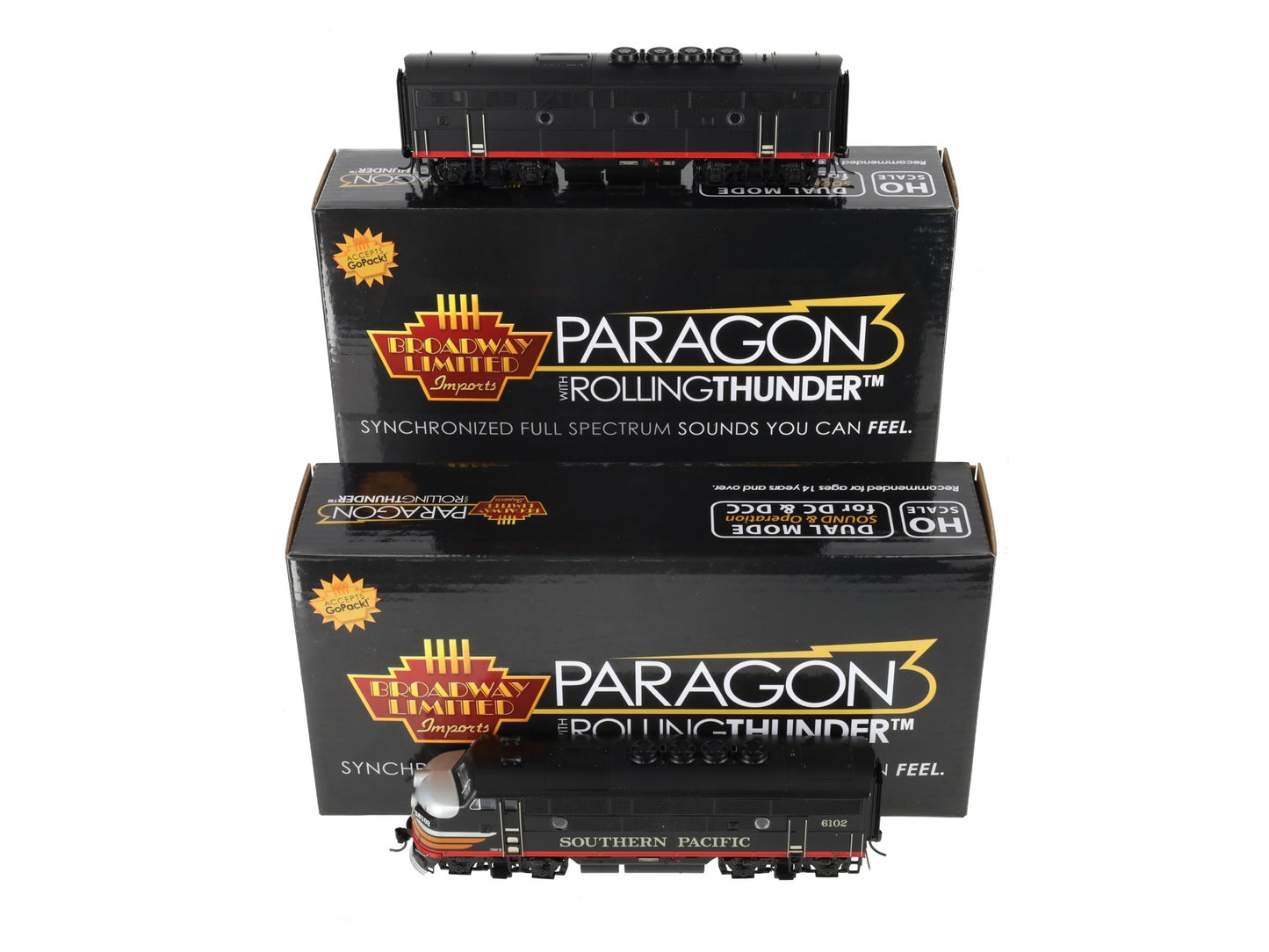 Broadway Limited 4824 HO Southern Pacific F3 A/B Diesel Locomotive #6102A/6102B