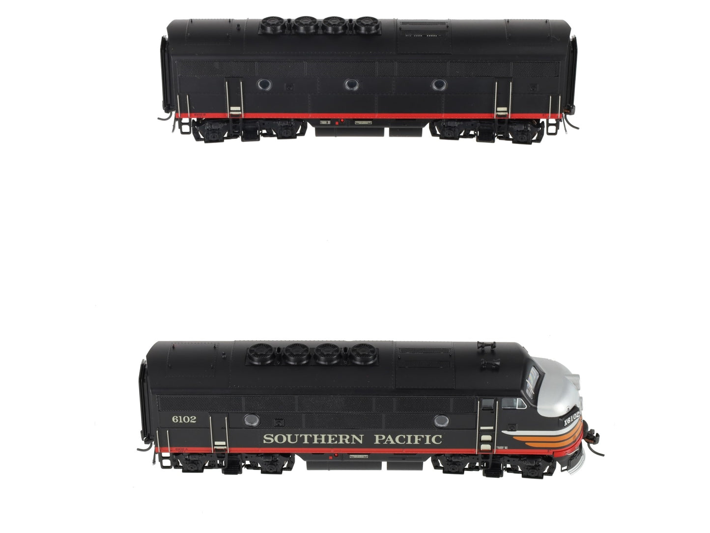 Broadway Limited 4824 HO Southern Pacific F3 A/B Diesel Locomotive #6102A/6102B