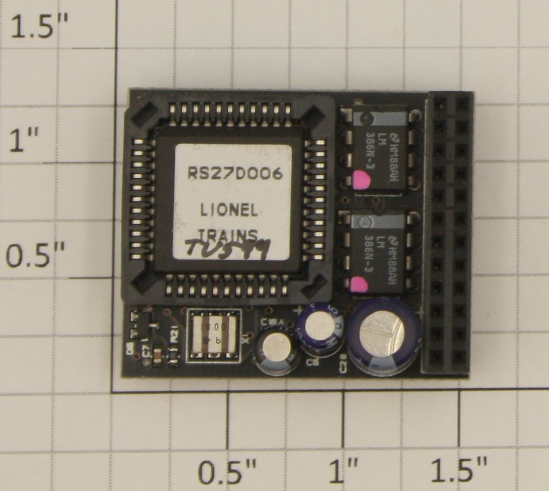 Lionel 691PCB10A3 Burlington GP-7 #2328 Railsounds 3.0 PCB Circuit Board