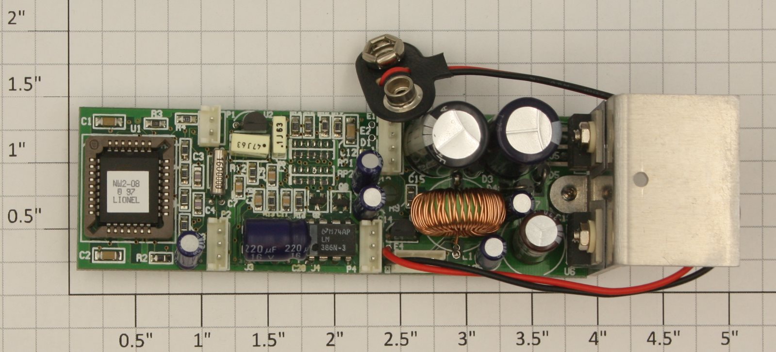 Lionel 691PCB1016 NYC NW-2 #622 Railsounds 2.5 PCB Circuit Board