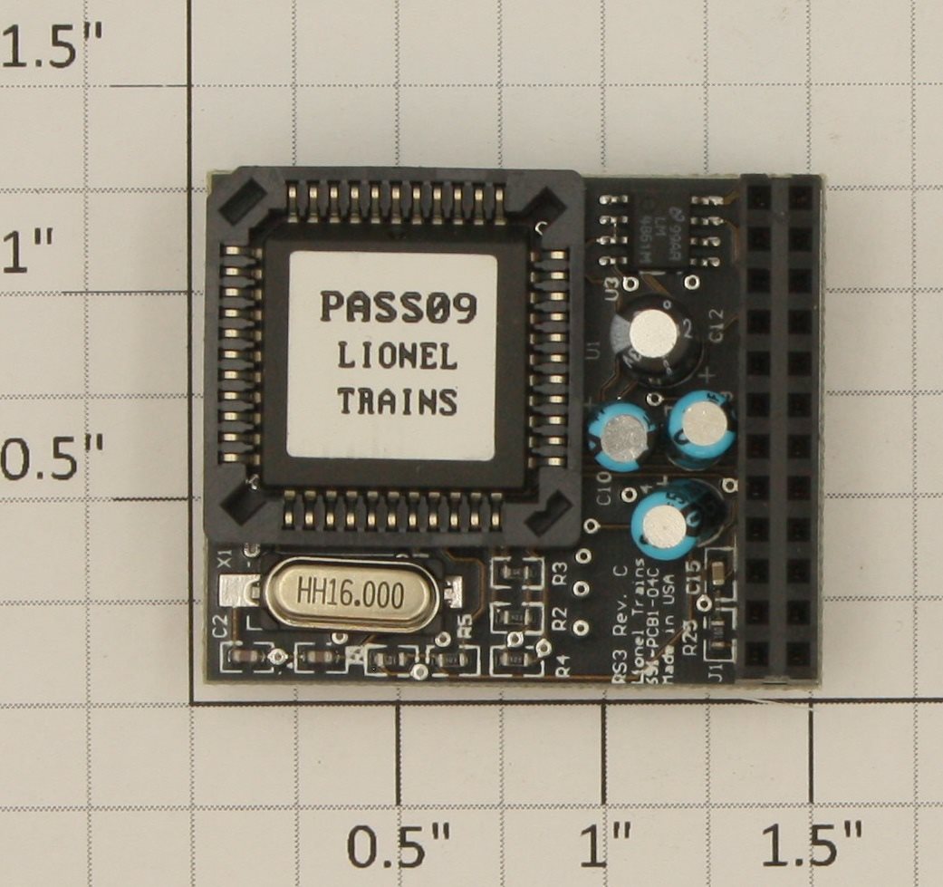 Lionel 691PCB10E9 T/S Stationsounds (6-39118) Railsounds 4.0 Circuit Board