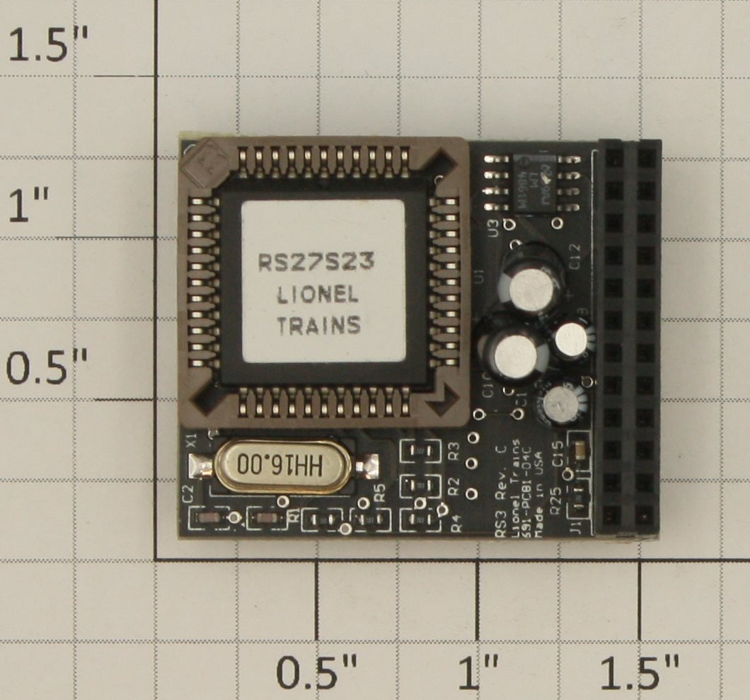 Lionel 691RS40016 PRR-Reading 0-8-0 #6072 Railsounds 4.0 PCB Circuit Board