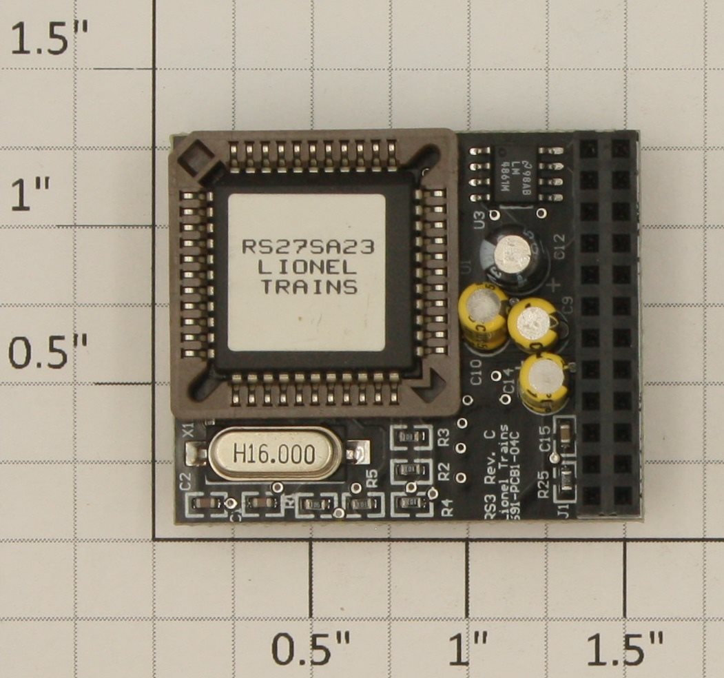 Lionel 691RS4001E UP Challenger #3976 Railsounds 4.0 PCB Circuit Board