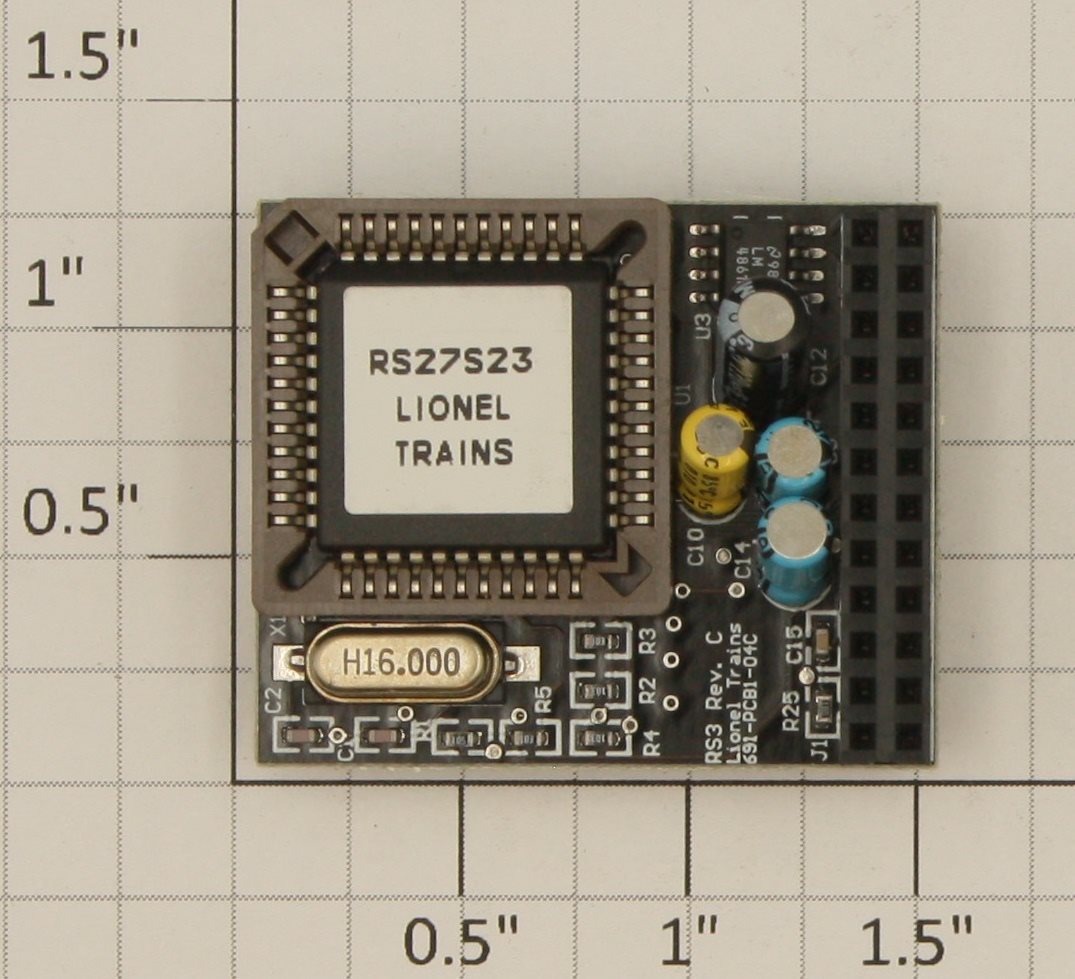 Lionel 691RS40019 Lehigh Valley Camelback #1550 Railsounds 4.0 PCB Circuit Board