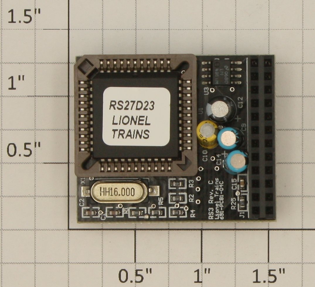 Lionel 691PCB112A Union Pacific Dash-9 #9717 Railsounds 4.0 PCB Circuit Board