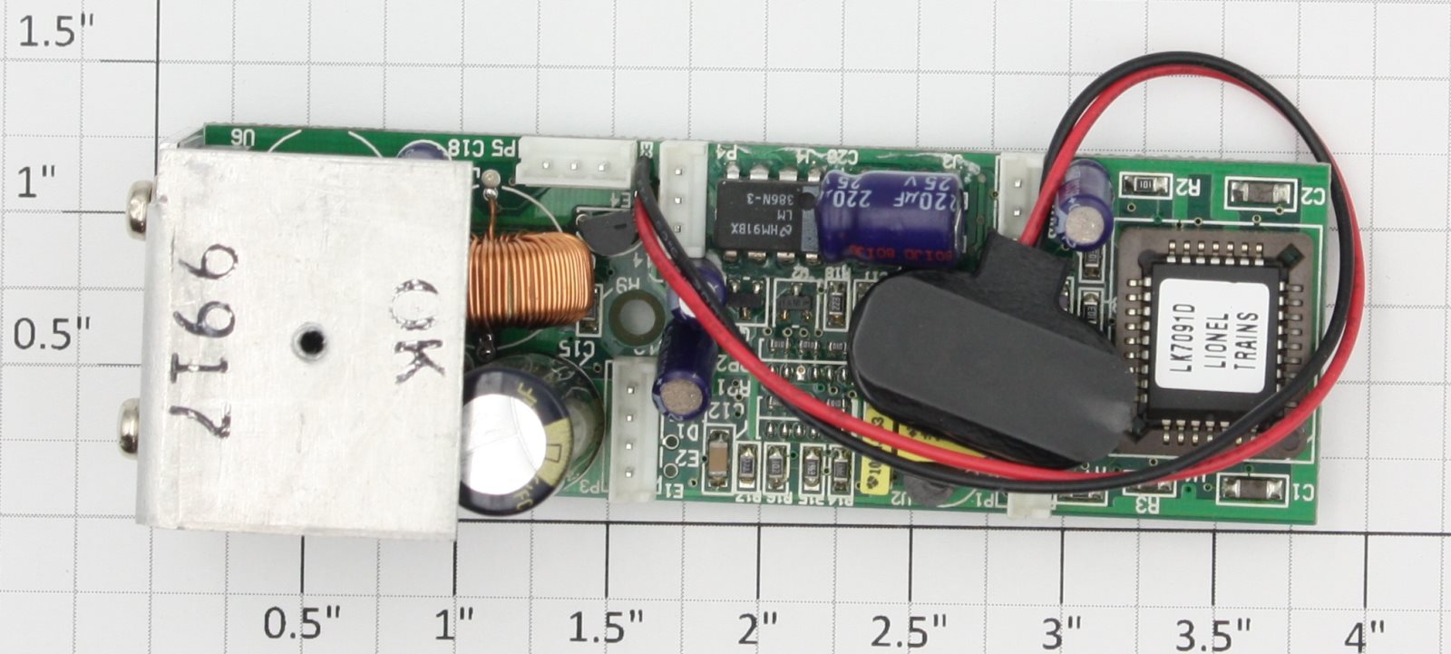 Lionel 691PCB109A EL F-3B Railsounds 2.5 PCB Circuit Board (6-18196)