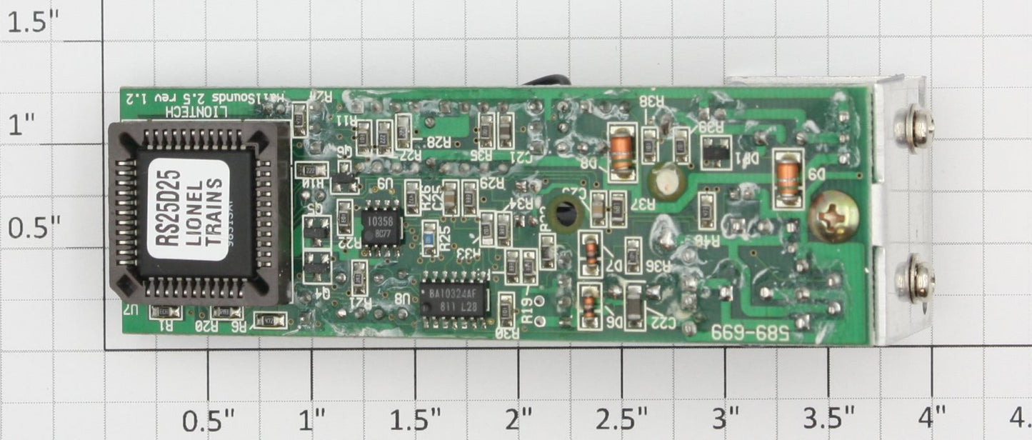 Lionel 691PCB109D RAILSOUNDS 2.5 / WP F-3B & SP RS BOXCAR