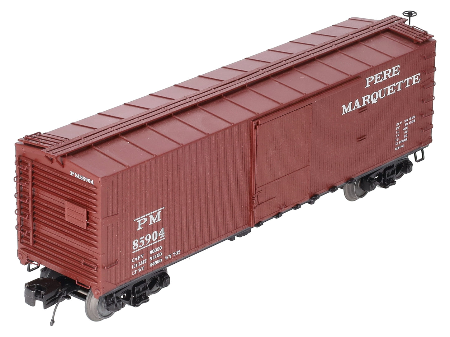 MTH 20-93726 O Pere Marquette 40' Double Sheathed Box #85904