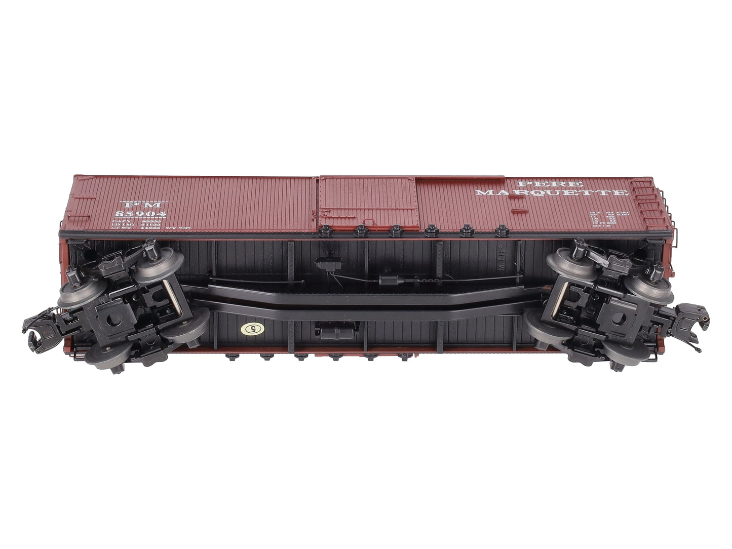 MTH 20-93726 O Pere Marquette 40' Double Sheathed Box #85904