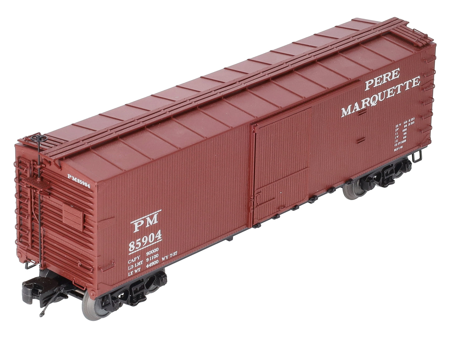 MTH 20-93726 O Pere Marquette 40' Double Sheathed Box #85904