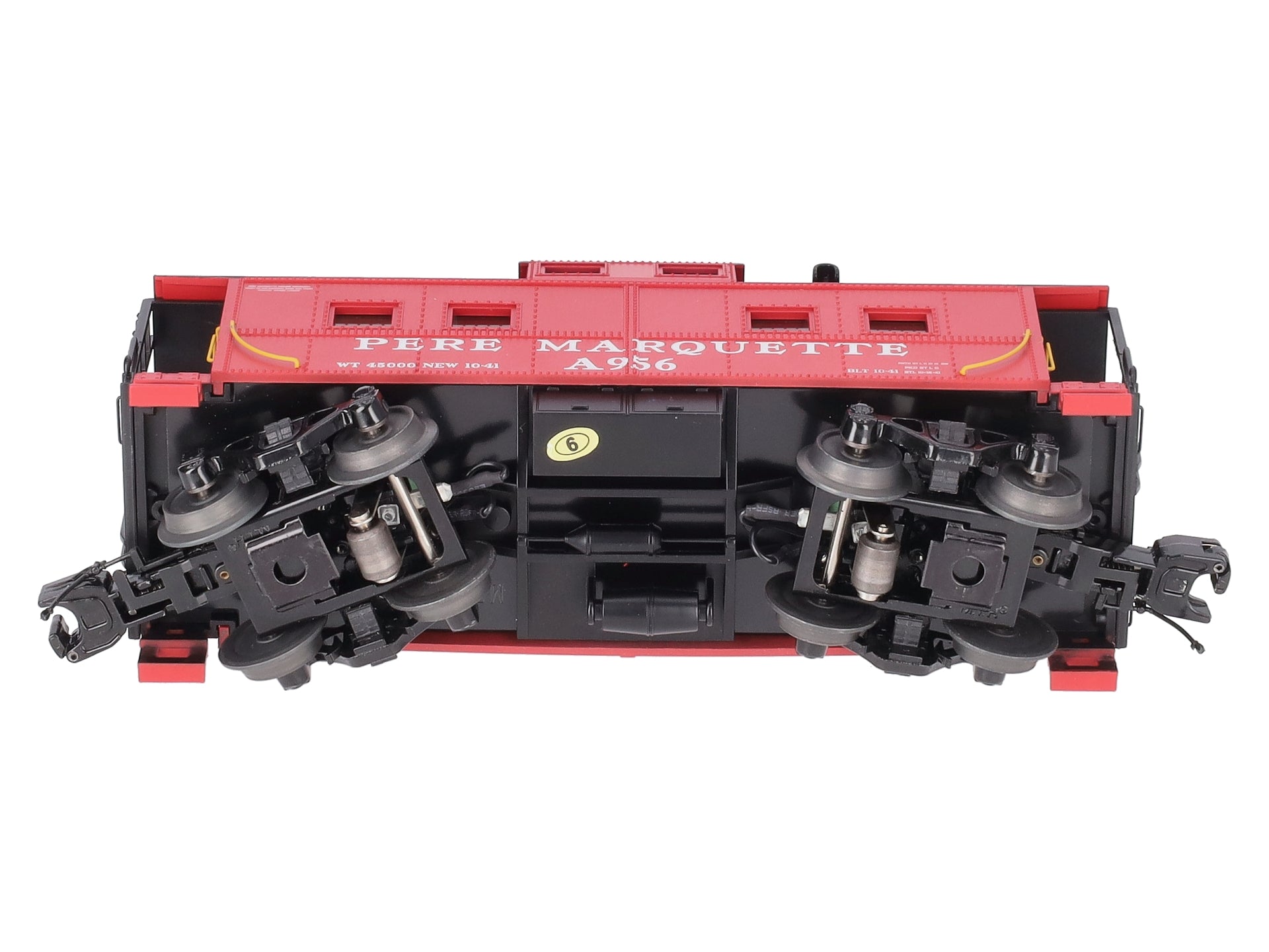 MTH 20-91599 O Pere Marquette Steel Caboose (Center Cupola)