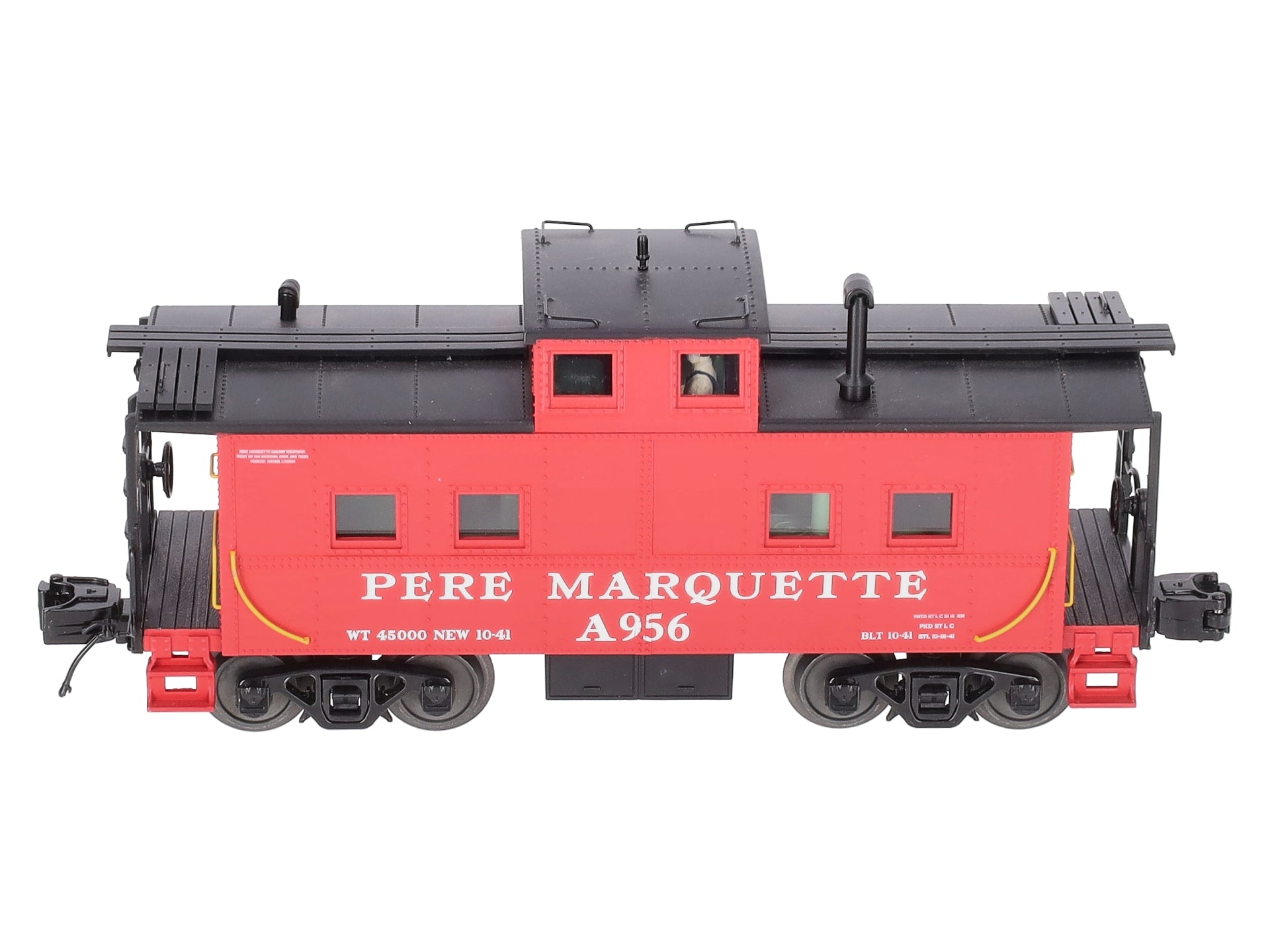 MTH 20-91599 O Pere Marquette Steel Caboose (Center Cupola)