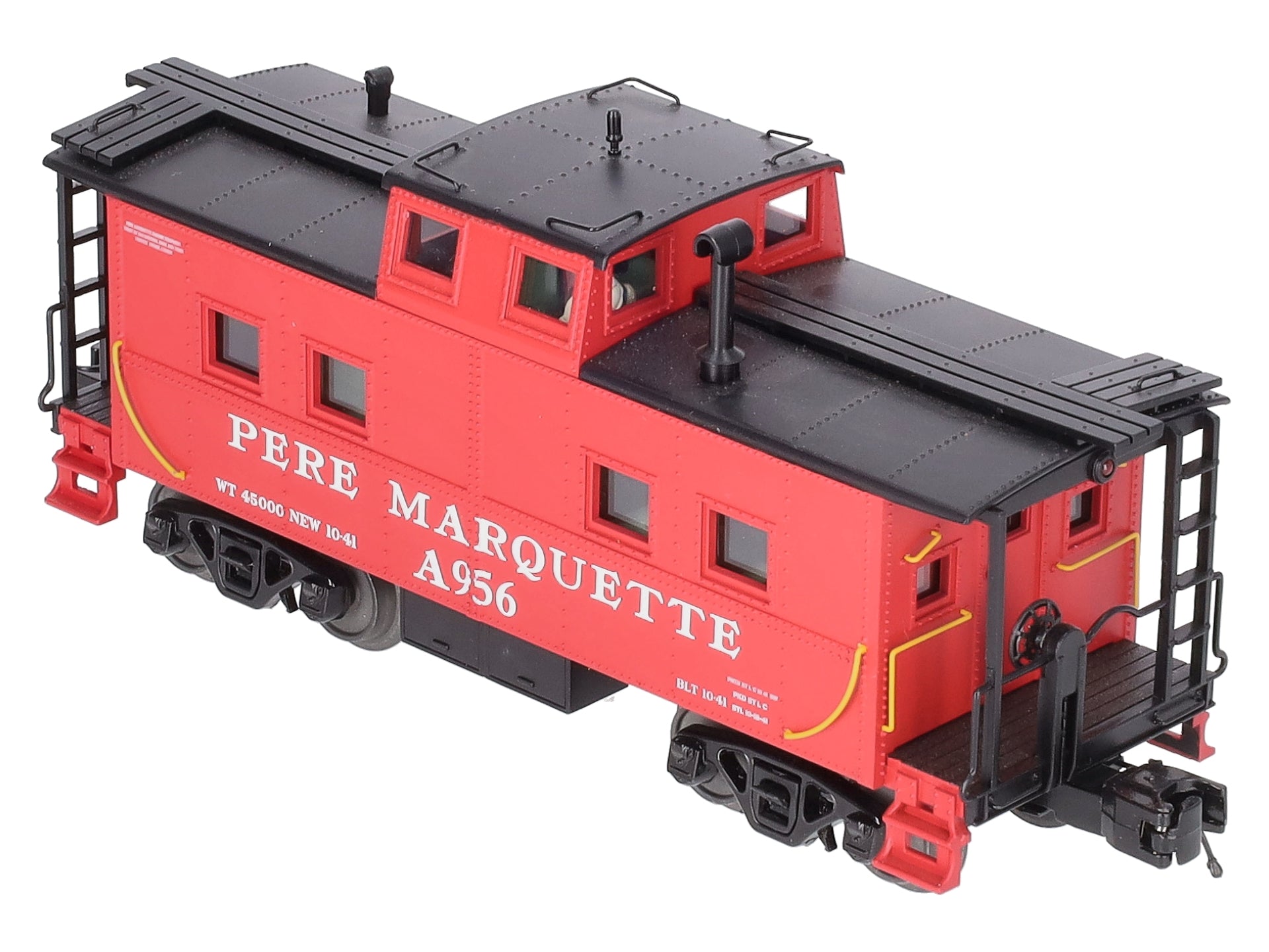 MTH 20-91599 O Pere Marquette Steel Caboose (Center Cupola)
