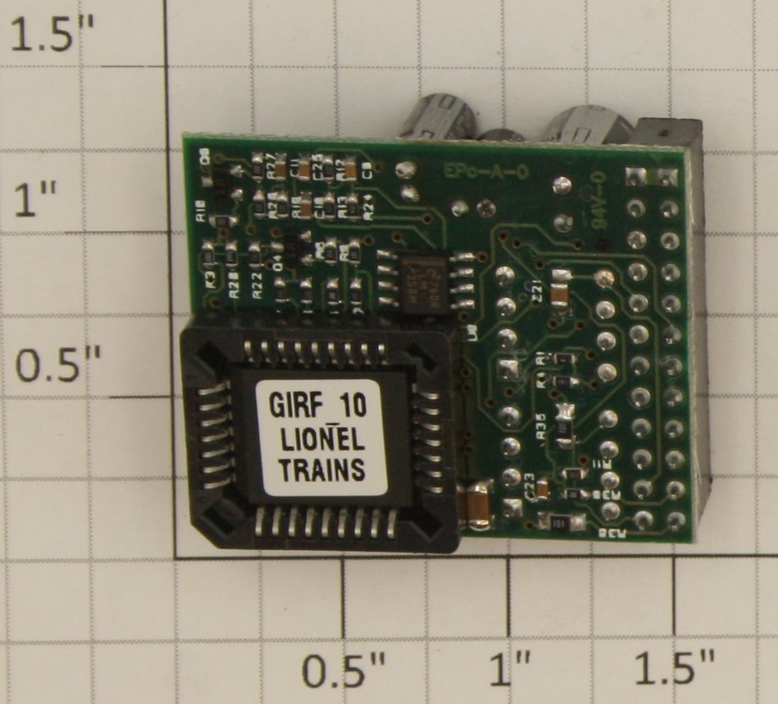 Lionel 691PCB102F Animated Giraffee Car Railsounds 3.0 PCB Circuit Board