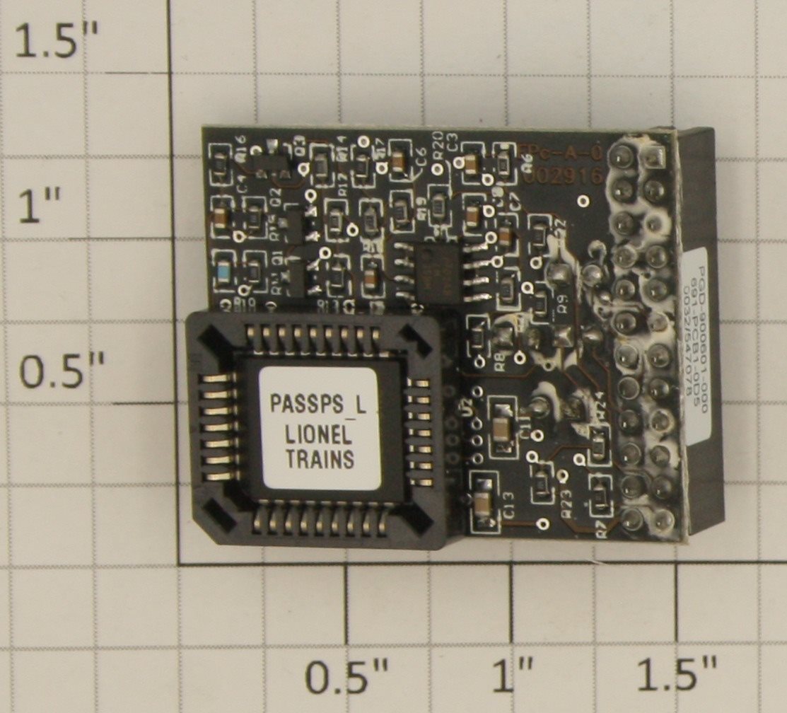 Lionel 691PCB10D5 EL Station Sounds Railsounds 4.0 PCB Circuit Board