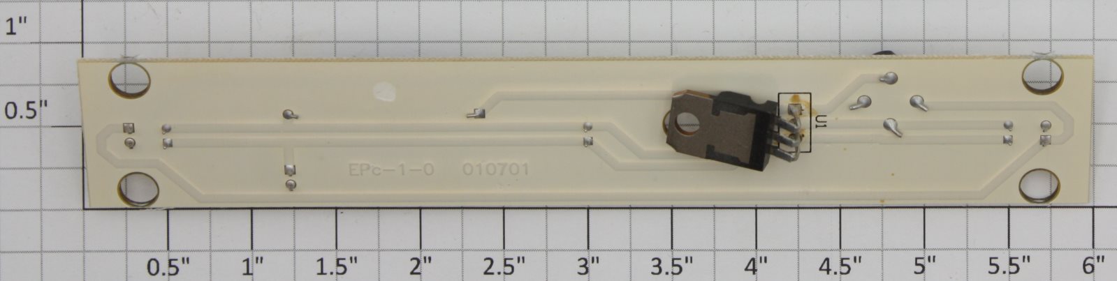 Lionel 691PCB1094 8 Volt Lighting Regulator PCB Circuit Board