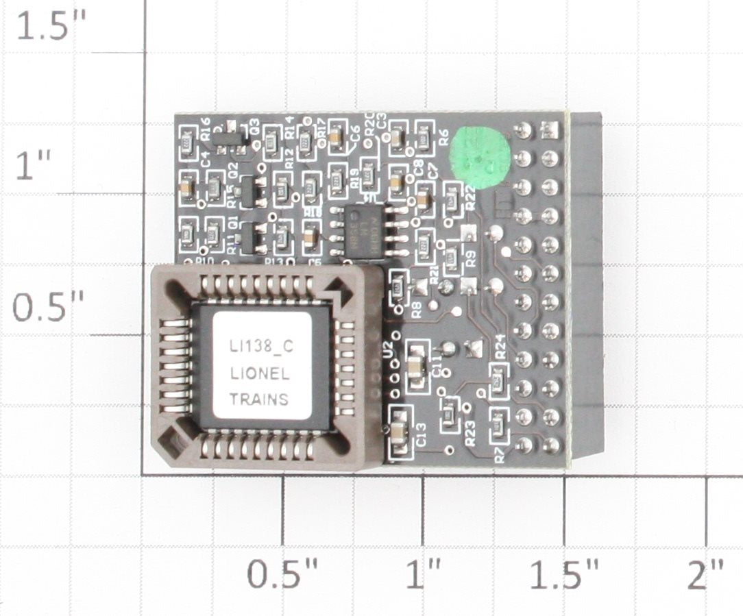 Lionel 691PCB116F Long Island 4-6-0 #138 Railsounds 4.0 PCB Circuit Board