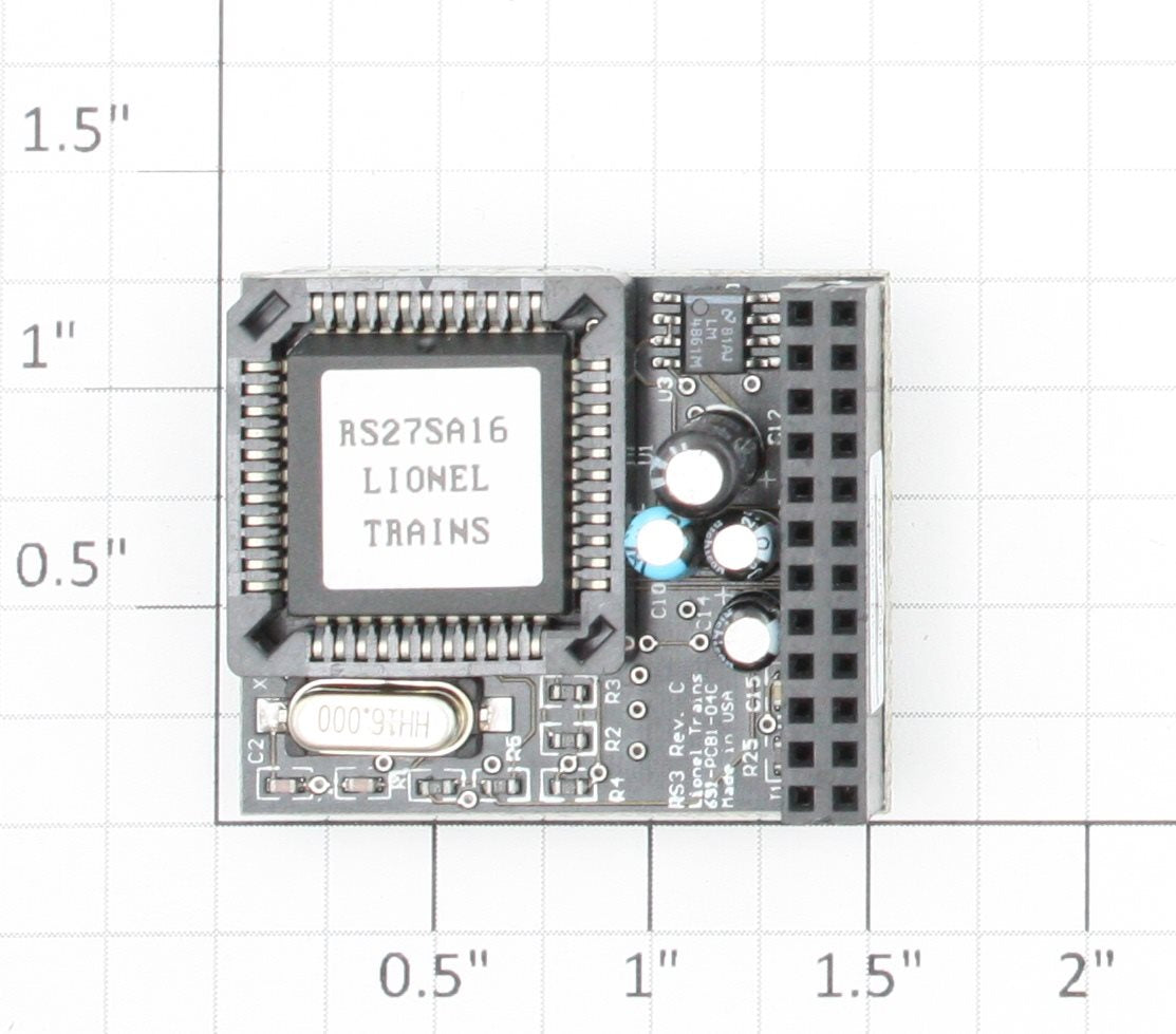 Lionel 691PCB114B UP Gray Challenger #3977 Railsounds 4.0 PCB Circuit Board