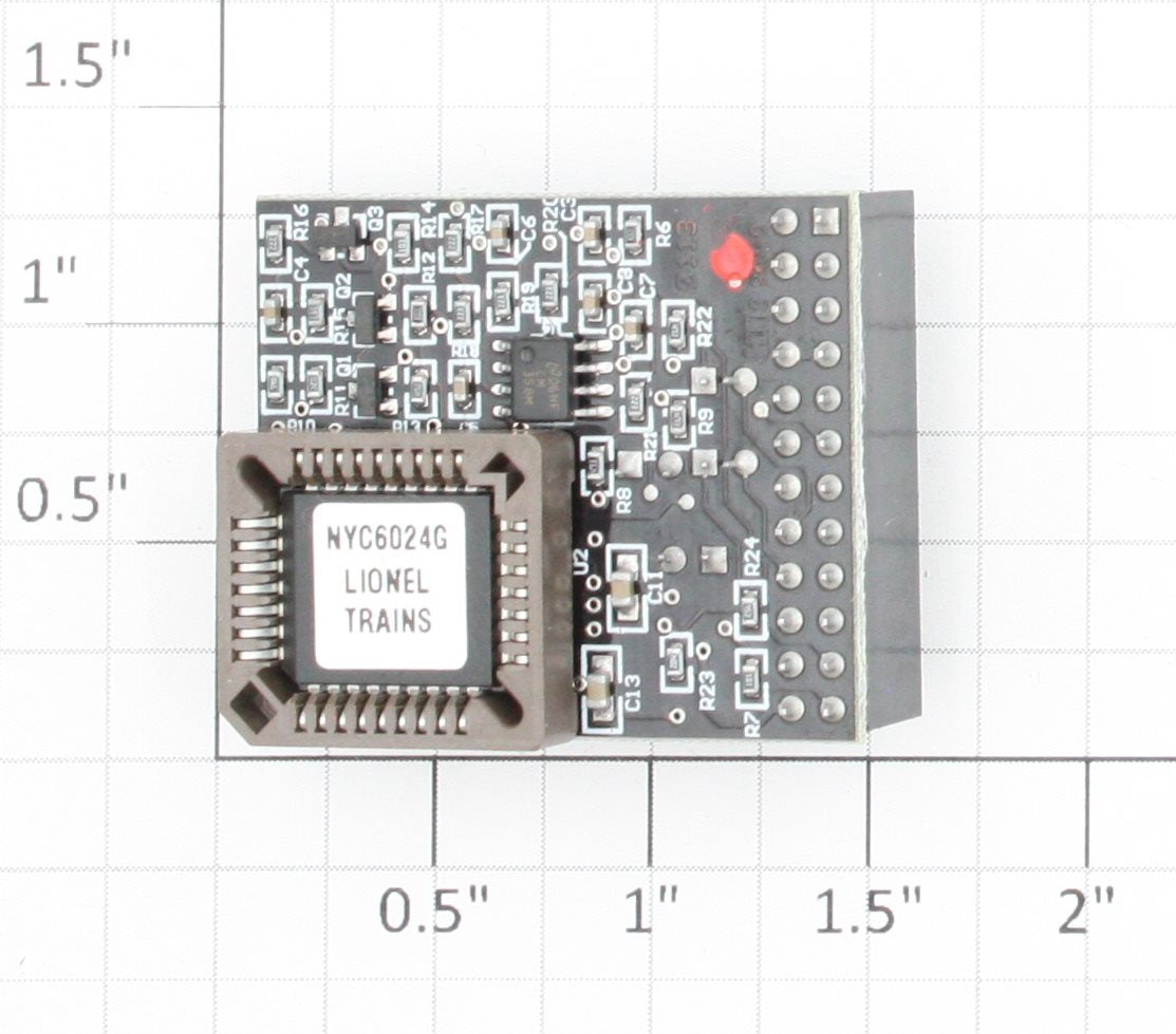 Lionel 691PCB114A NYC Niagara #6024 Railsounds 4.0 PCB Circuit Board
