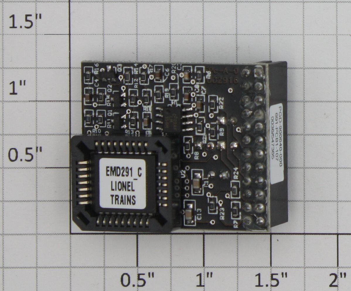Lionel 691PCB1165 Archive F-3 (6-14512) Railsounds 3.0 PCB Circuit Board